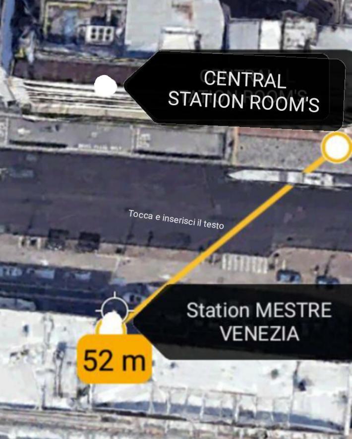 Central Station Rooms Mestre Bagian luar foto