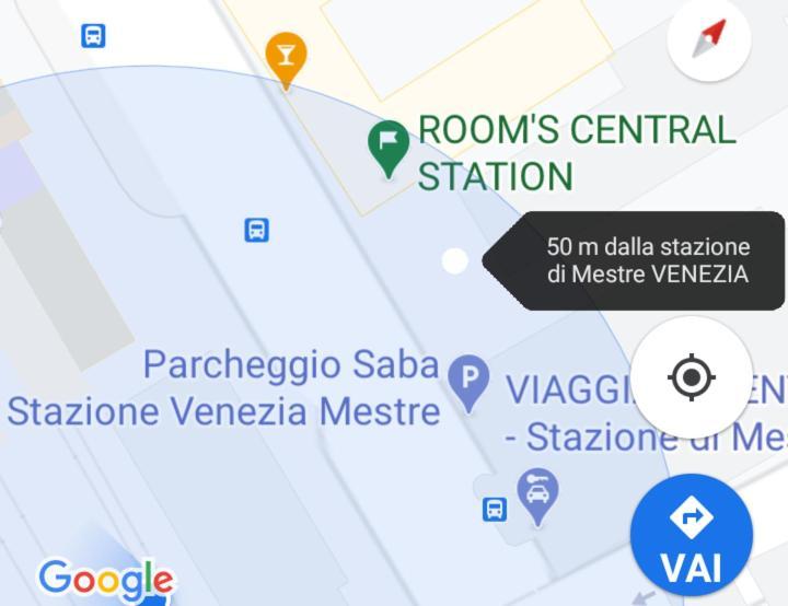Central Station Rooms Mestre Bagian luar foto